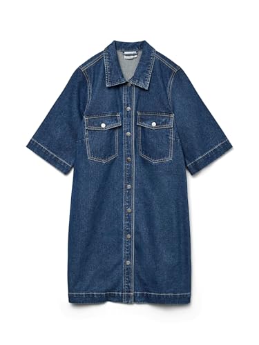 Vero Moda Female Jeanskleid VMFENJA Kurzes Kleid von Vero Moda
