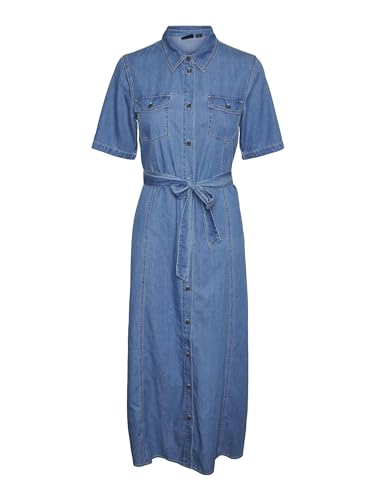 VMVIO 2/4 REG 7/8 Shirt Dress YO337 VMVIO 2/4 REG 7/8 Shirt Dress YO337 von VERO MODA