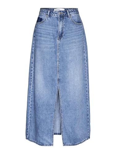 VERO MODA Female Jeansrock VMHART Hohe Taille Langer Rock von VERO MODA