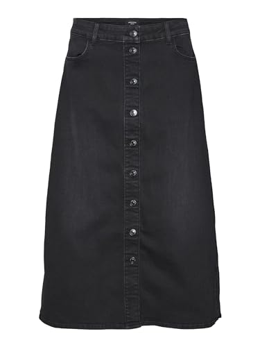 VERO MODA Female Jeansrock VMNELLY HR BUT Calf Denim Skirt von VERO MODA