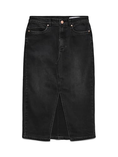 VERO MODA Female Jeansrock VMVERI Hohe Taille Midirock von VERO MODA