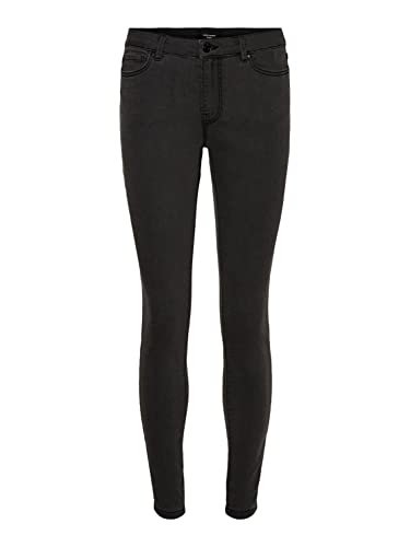 VERO MODA Womens Dark Grey Denim Jeans Stretch von VERO MODA