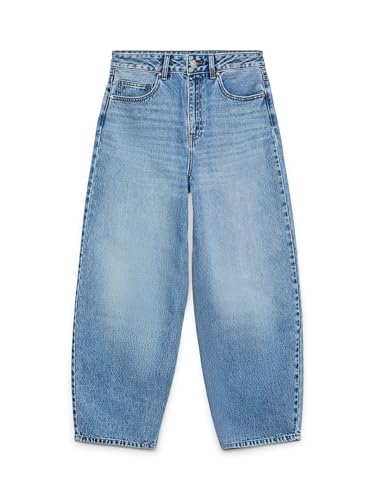 VERO MODA Female Mom Jeans VMBILLIE Hohe Taille Barrel Fit Jeans VERO MODA Female Mom Jeans VMBILLIE Hohe Taille Barrel Fit Jeans von VERO MODA