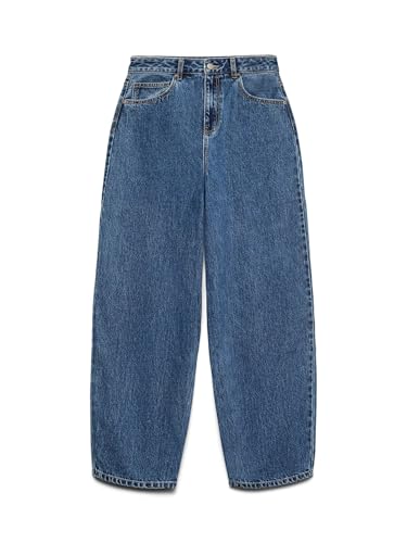 VERO MODA Female Mom Jeans VMBILLIE Hohe Taille Barrel Fit Jeans VERO MODA Female Mom Jeans VMBILLIE Hohe Taille Barrel Fit Jeans von VERO MODA