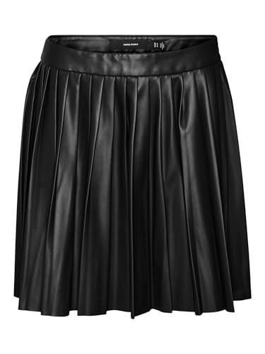 Vero Moda Female Plissierter Rock VMNAOMIELLY Hohe Taille Kurzer Rock von Vero Moda