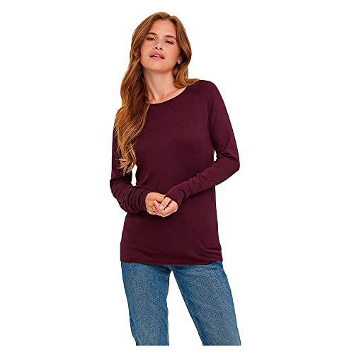 VERO MODA Female Strickpullover VMNELLIE Glory LS Long Blouse GA NOOS von VERO MODA