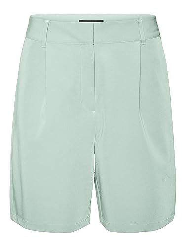 VERO MODA Damen Vmzelda H/W Loose Exp Noos Shorts, Mist Green, 36 EU von Vero Moda