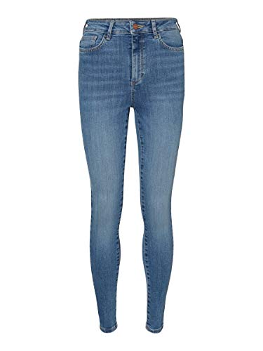 VERO MODA Damen VMSOPHIA HR Skinny Jeans BA3142 VMA NOOS Jeanshosen, Light Blue Denim, S / 32 von VERO MODA