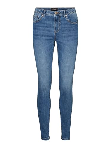 Vero Moda Female Skinny Jeans VMTANYA Mid Rise Skinny Fit Jeans von Vero Moda