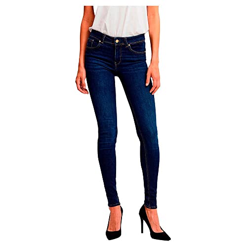 VERO MODA Female Slim Fit Jeans VMLUX Mid Rise Slim Fit Jeans von VERO MODA