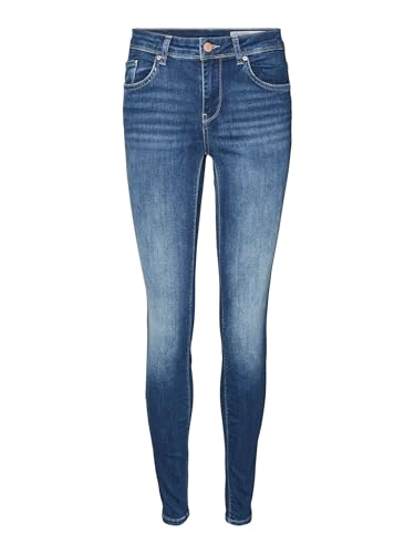 Vero Moda Female Slim Fit Jeans VMLUX Mid Rise Slim Fit Jeans von Vero Moda