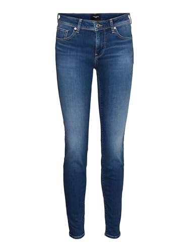 Vero Moda Female Slim Fit Jeans VMLUX Mid Rise Slim Fit Jeans von Vero Moda