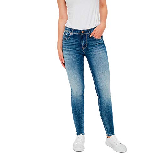 Vero Moda Female Slim Fit Jeans VMLUX Mid Rise Slim Fit Jeans von Vero Moda