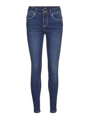 VERO MODA Female Slim Fit Jeans VMSELA Mid Rise Slim Fit Jeans von VERO MODA