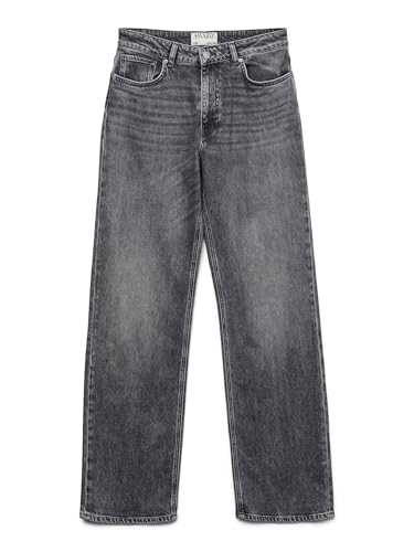Vero Moda Female Straight-Fit AWVALERIE Mid Rise Gerade geschnitten Jeans von Vero Moda