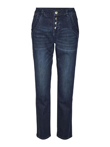 VERO MODA Female Straight-Fit VMMINE Mid Rise Gerade geschnitten Jeans von VERO MODA