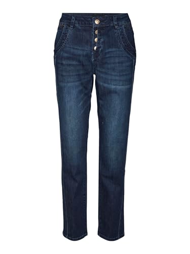 Vero Moda Female Straight-Fit VMMINE Mid Rise Gerade geschnitten Jeans von Vero Moda