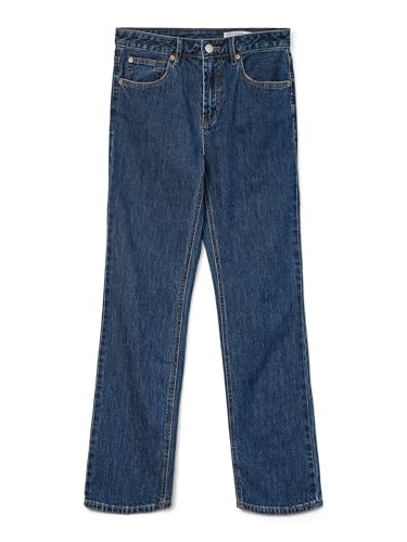 VERO MODA Female Straight-Fit VMTESSA Hohe Taille Gerade geschnitten Jeans von VERO MODA