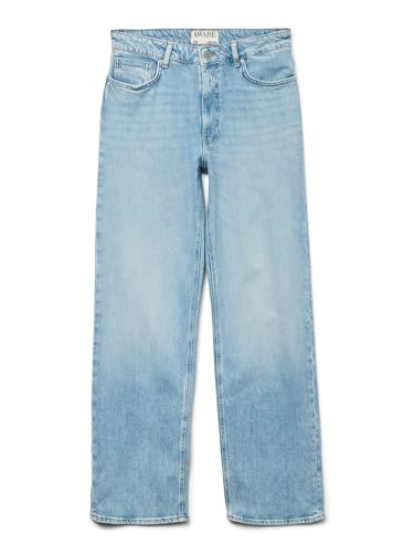 VERO MODA Female Straight-Fit VMVALERIE Mid Rise Gerade geschnitten Jeans von VERO MODA