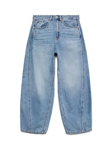 VERO MODA Female Straight-Fit VMZELDA Hohe Taille Barrel Fit Jeans VERO MODA Female Straight-Fit VMZELDA Hohe Taille Barrel Fit Jeans von VERO MODA