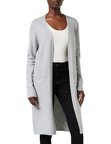 VERO MODA Damen Pullover 10215434 Light Grey Melange Xs von VERO MODA