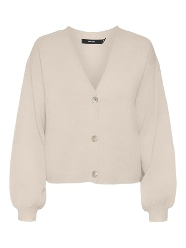 VMGOLD LS V-Neck Button Cardigan GA von VERO MODA