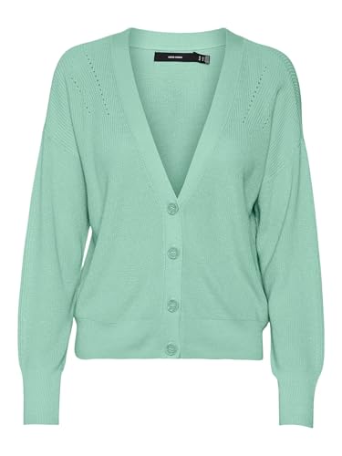VERO MODA VMNEWLEXSUN LS Short V-Neck CAR GA NOOS von VERO MODA