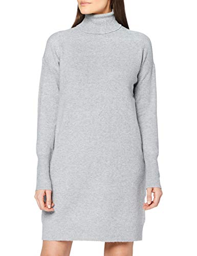 VERO MODA Womens Light Grey Melange Short Dress von VERO MODA