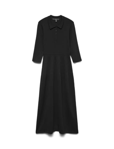 VERO MODA Female Strickkleid VMSILLA Langes Kleid von VERO MODA