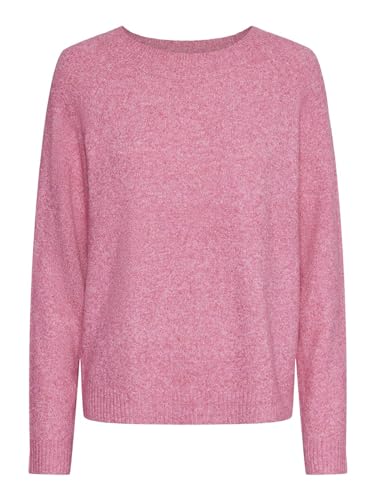 VERO MODA Strickpullover Damen,Raspberry Sorbet/Detail:Melange,XXL von VERO MODA