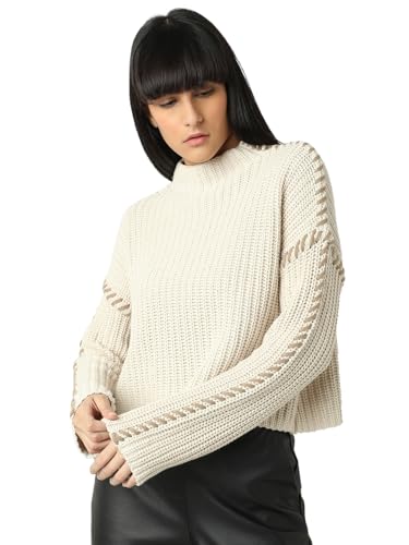 VERO MODA Female Strickpullover VMNEWCREAM Pullover von VERO MODA