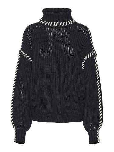 VERO MODA Vmnewcream Ls Rollneck Pullover Boo von VERO MODA