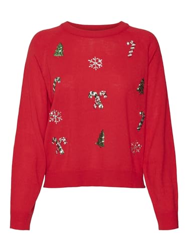 VERO MODA Female Strickpullover VMORNAMENTS/Pyramide Pullover von VERO MODA