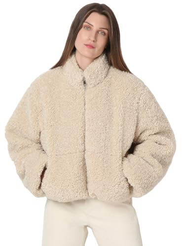 VERO MODA Damen VMLOUISA Short Jacket Kurzjacke, Oatmeal, S von VERO MODA