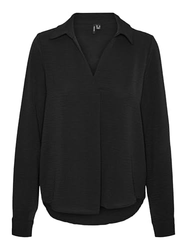 VERO MODA VMALVA L/S Collar TOP WVN GA von VERO MODA