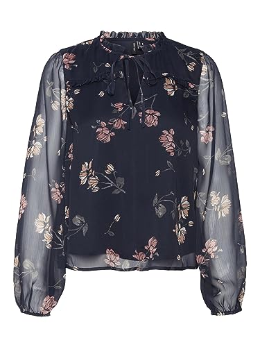 VERO MODA VMMILLA LS TOP WVN GA NOOS von VERO MODA