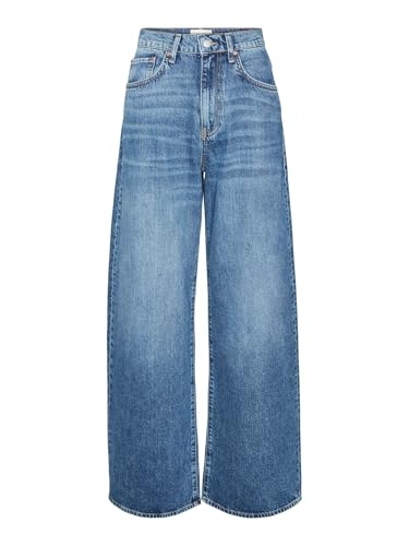 VERO MODA Female Weit geschnitten VMELINA Super High Rise Weiter Beinschnitt Jeans von VERO MODA