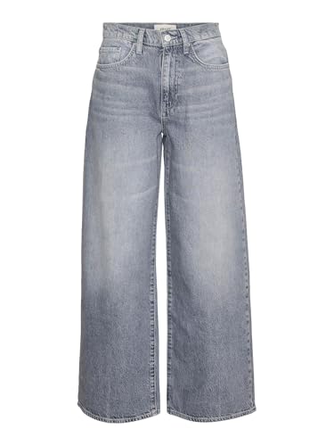 Vero Moda Female Weit geschnitten VMELINA Super High Rise Weiter Beinschnitt Jeans von Vero Moda