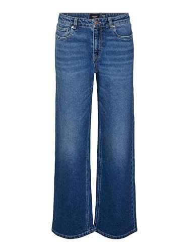 VERO MODA Female Weit geschnitten VMFAITH Niedrige Taille Weit geschnitten Jeans von VERO MODA