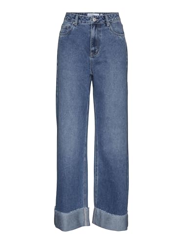 VERO MODA Female Weit geschnitten VMKATHY Hohe Taille Weit geschnitten Jeans von VERO MODA
