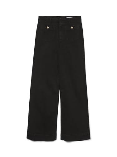 VERO MODA Female Weit geschnitten VMKAYLA Hohe Taille Weiter Beinschnitt Jeans von VERO MODA