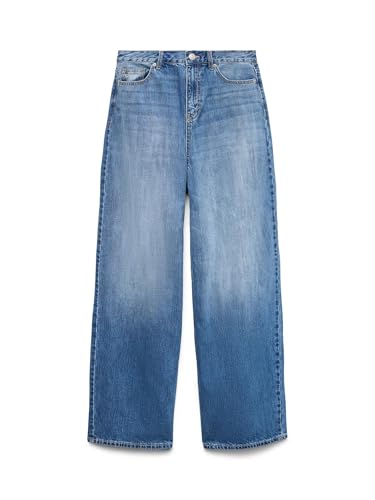 Vero Moda Female Weit geschnitten VMTAYLOR Mittlere Taille Weiter Beinschnitt Jeans von Vero Moda