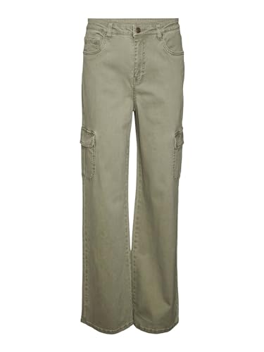 VERO MODA Female Weit geschnitten VMTESSA Hohe Taille Weit geschnitten Jeans von VERO MODA