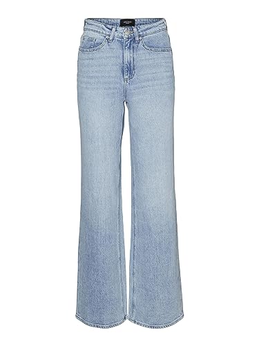 VERO MODA Female Weit geschnitten VMTESSA Hohe Taille Weit geschnitten Jeans von VERO MODA