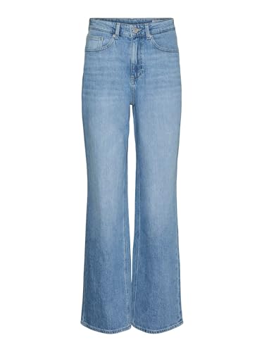 Vero Moda Female Weit geschnitten VMTESSA Hohe Taille Weit geschnitten Jeans von Vero Moda