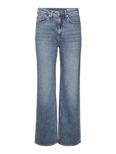 VERO MODA Female Weit geschnitten VMTESSA Hohe Taille Weit geschnitten Jeans von VERO MODA