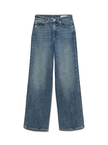 VERO MODA Female Weit geschnitten VMTESSA Hohe Taille Weit geschnitten Jeans von VERO MODA