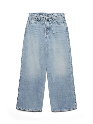 Vero Moda Female Weit geschnitten VMWIEN Mid Rise Weiter Beinschnitt Jeans von Vero Moda