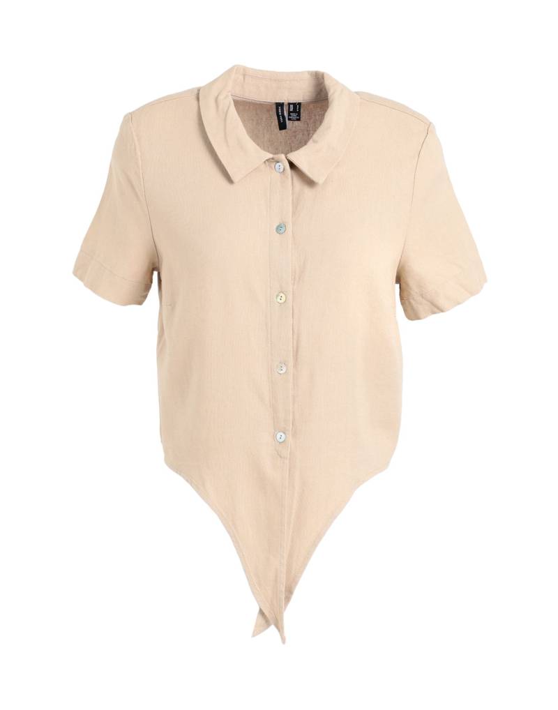 VERO MODA Hemd Damen Sand von VERO MODA