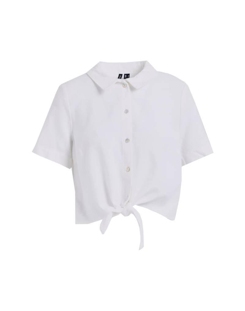 VERO MODA Hemd Damen Weiß von VERO MODA